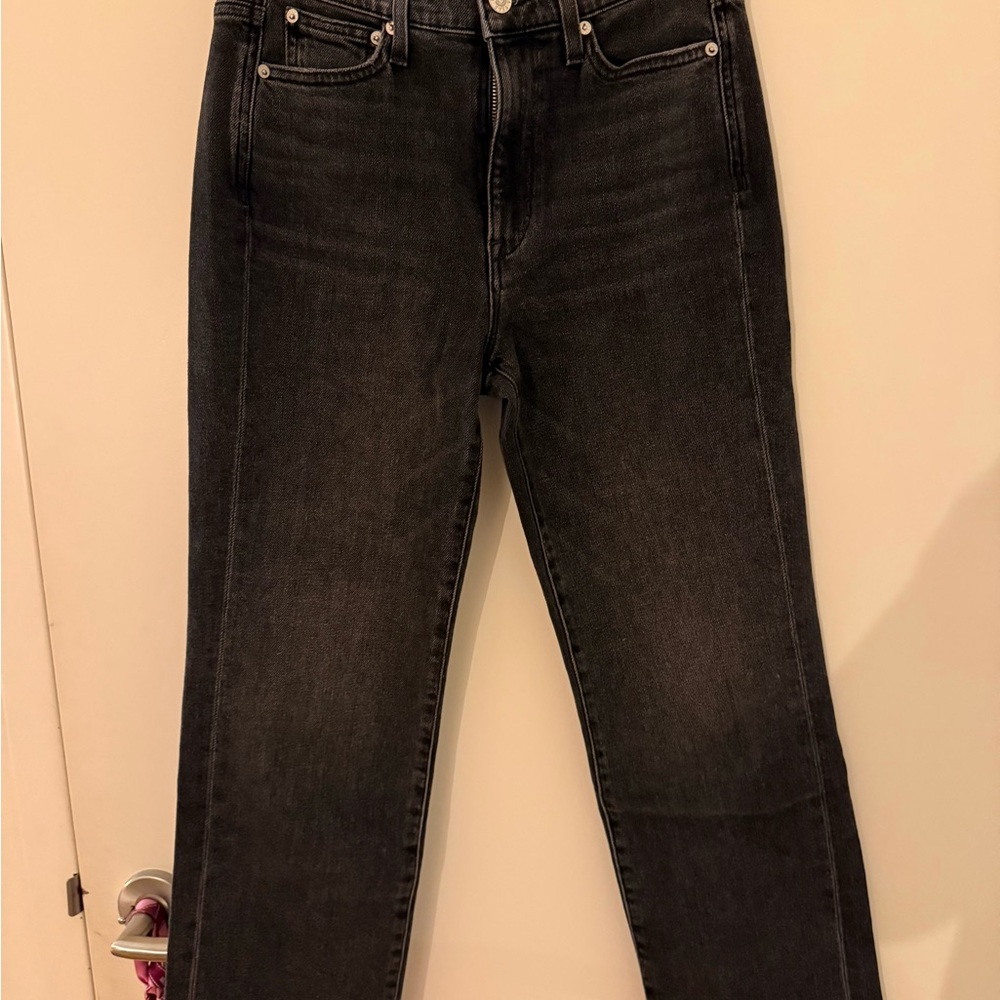 AYR “La La” Charcoal Denim Pants